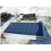 Image 1 : 6- 26.5" x 59" solar panels c/w batteries, gauge and inverter (working)