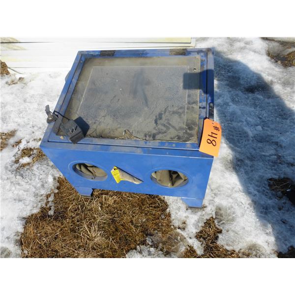 Power Fist sand blasting cabinet