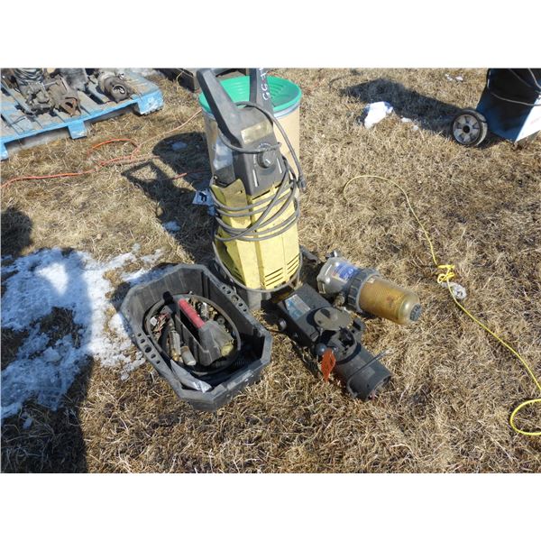 Hyd Pump Filter housing, and pressure washer