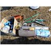 Image 1 : Air tank, clippers, pipe wrenches, zip ties, paint, cleaners etc.
