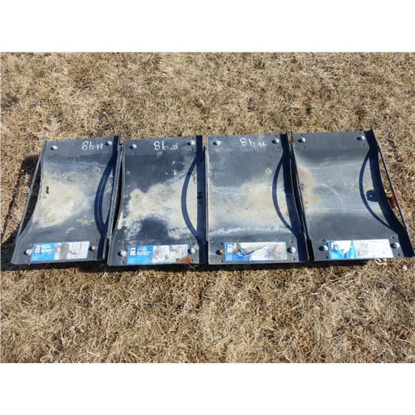 4- Power Fist 2500 lb vehicle Dollys