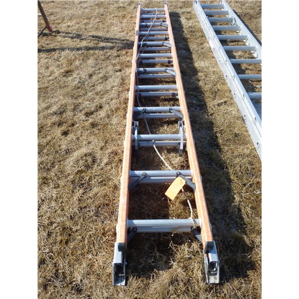 12 ft Fibreglass ext. ladder