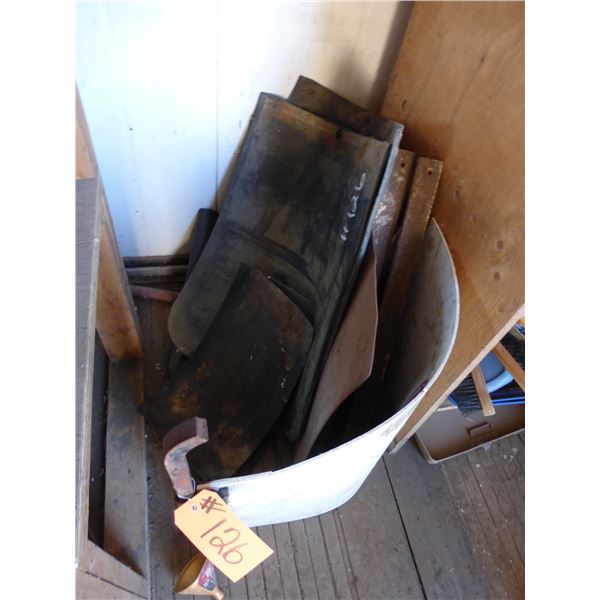 Mud flaps and brackets