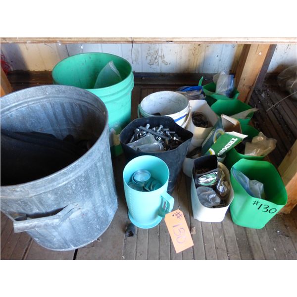 Bolts, frost plugs, clamps and pulleys