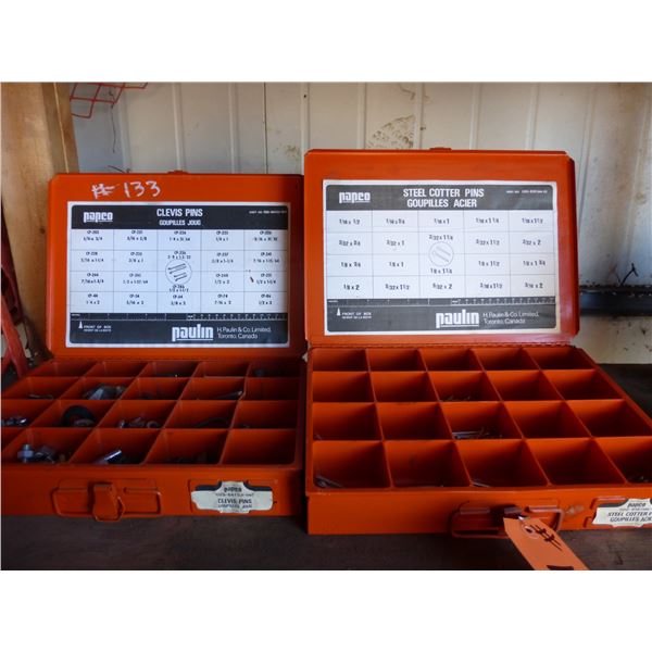 Paulin clevis pins and cotter pins