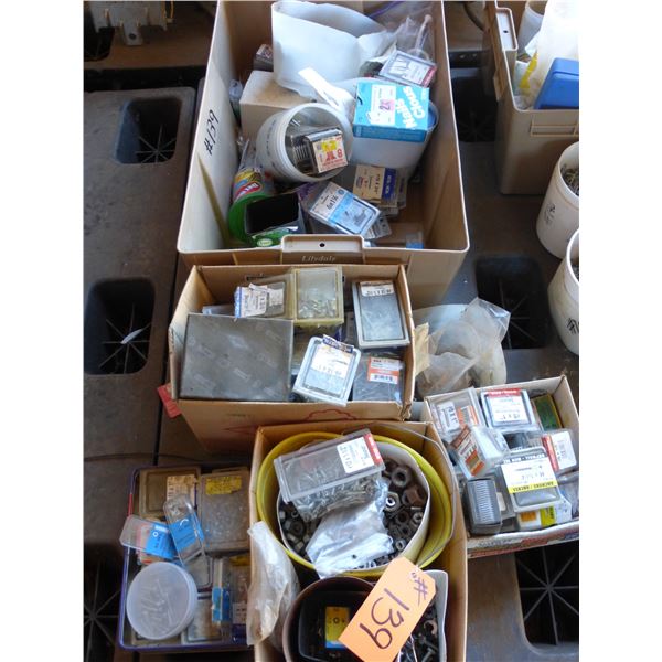 Qty of screws, nuts, etc.