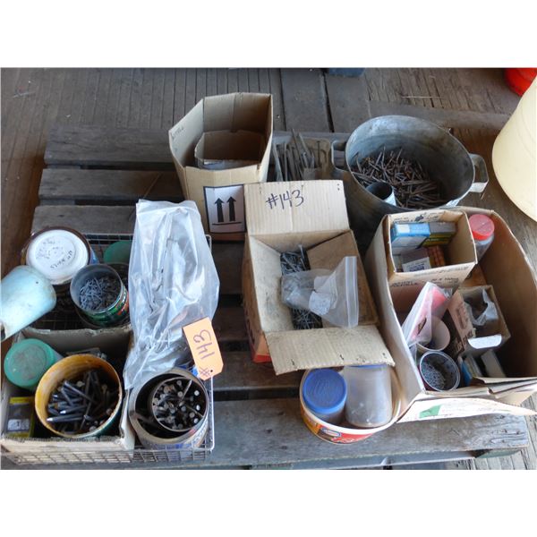 Variety of nails (Not the Pallet)