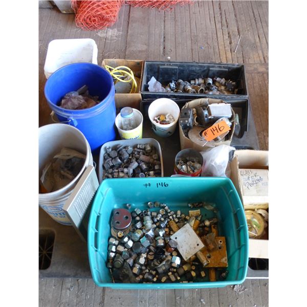 Large qty of hyd. Ends