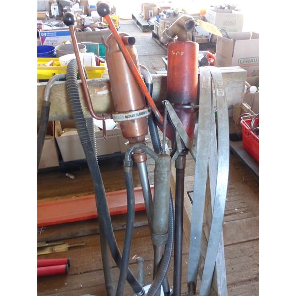 2- Hand Fuel pumps