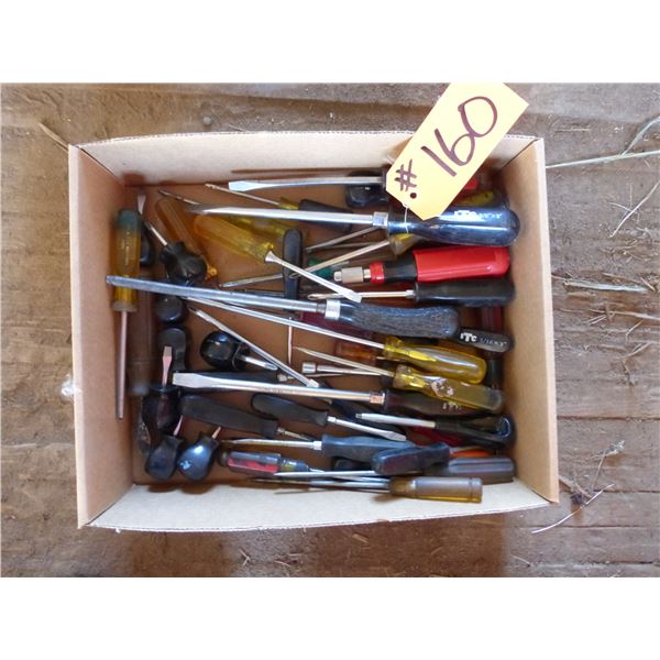 Box of screw drivers