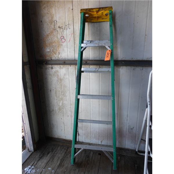 Green Step Ladder