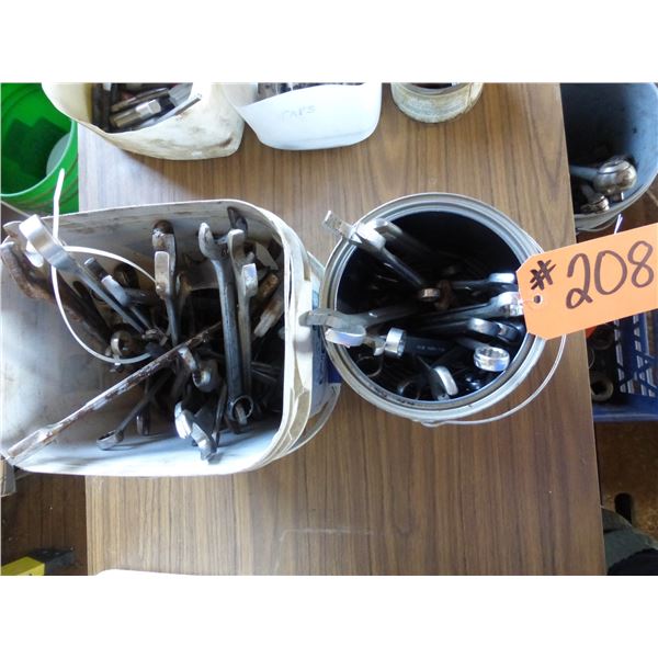 208. Qty of Comb. Wrenches