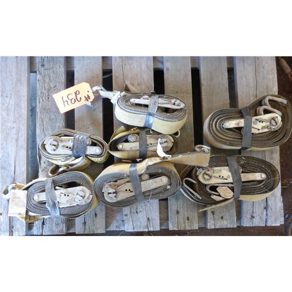 Approx. 7 ratchet straps