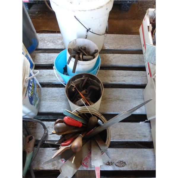 Allen wrenches and files