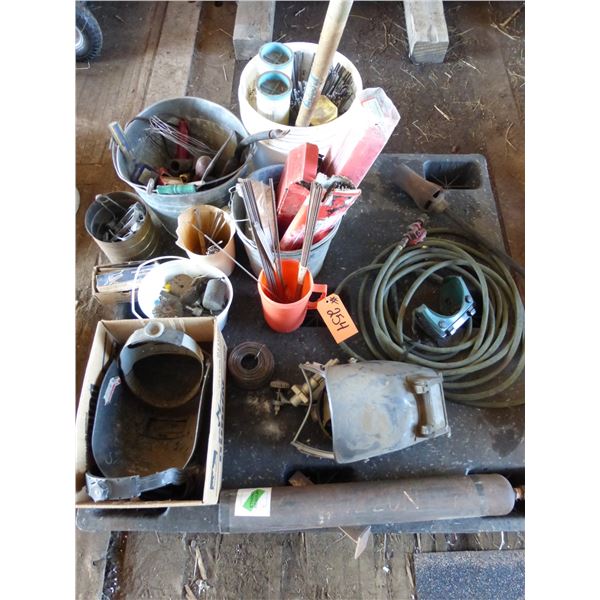 Qty of welding supplies