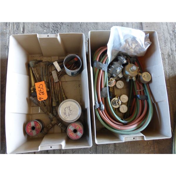 Cutting torch, tips and gauges