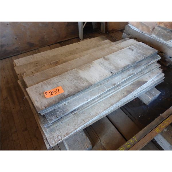 Assort. 4' wide x assort. lengths of 1/2" plywood