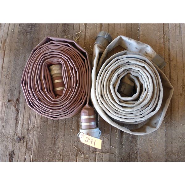 2- Lengths of water hose