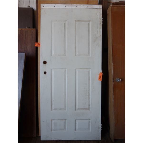 White 36" x 80" door