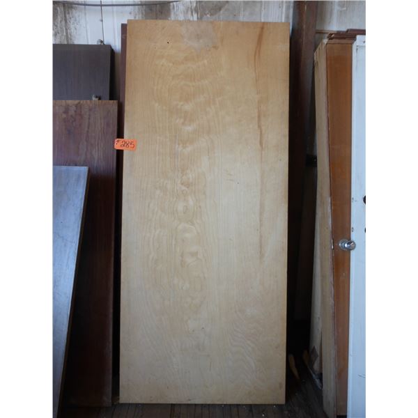 3- 36" x 84" solid doors
