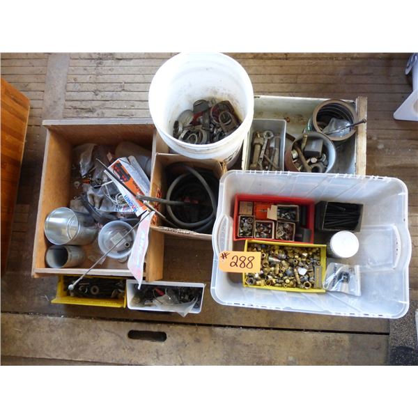 Brass fittings, bolts and parts