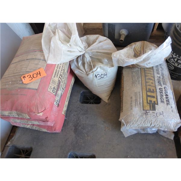 Quickcrete & 2- bags of gravel