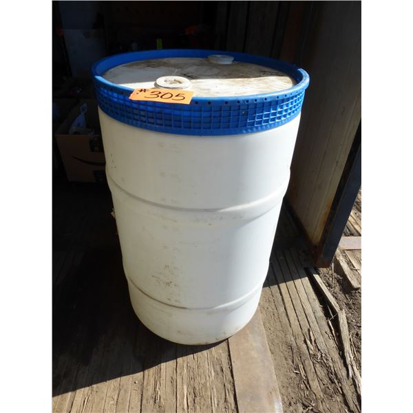 Plastic 45-gal drum