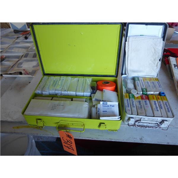2- First aid kits
