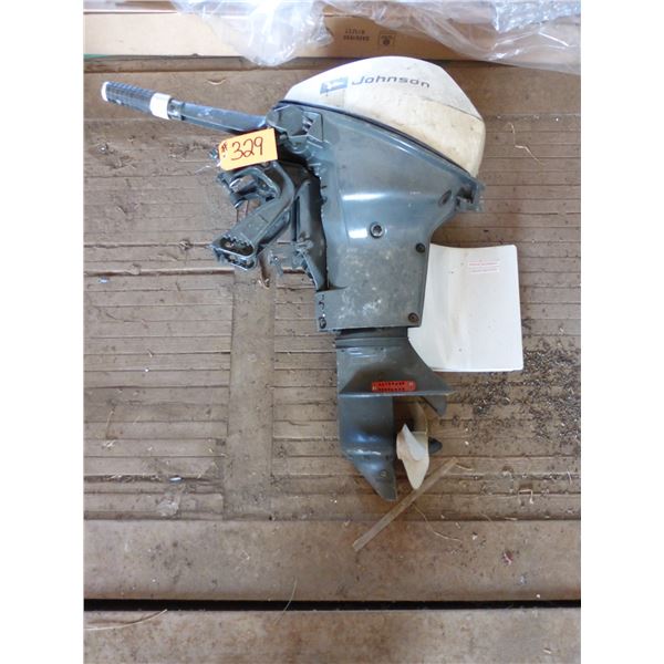 Johnson outboard, 9 1/2 HP motor (supposed to be good)