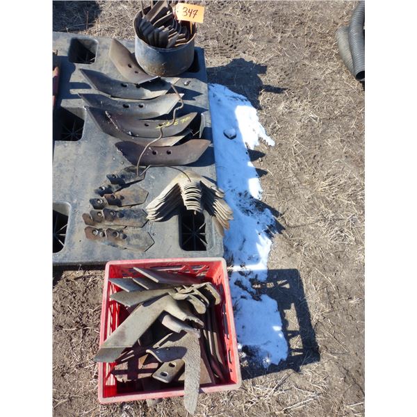 Assort. Cultivator shovels