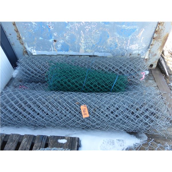 4- Rolls of chain-link