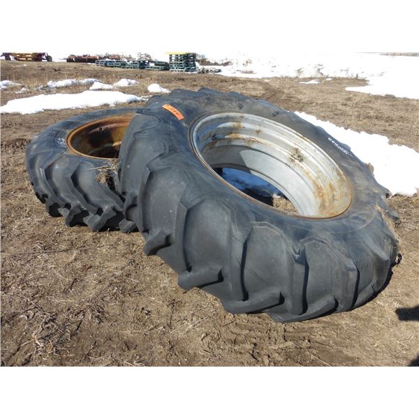 2- 18.4x34s tires and rims