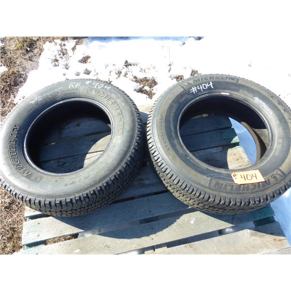 2- LT245/70R17 tires