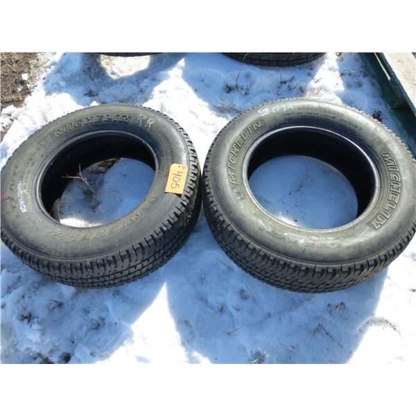 2- LT245/70R17 tires