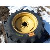 Image 1 : 11.2-24 tire and 8-hole rims