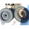 Image 3 : 2- Tires c/w rims and 4 rims (all various sizes)