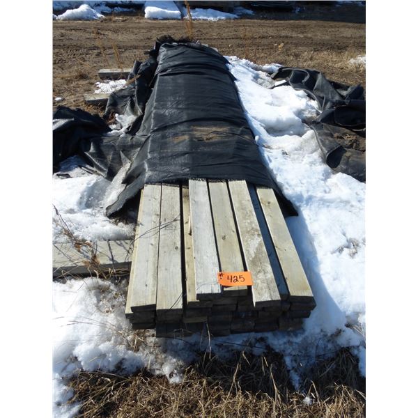 Approx. 38- 2" x 4" x 12' boards