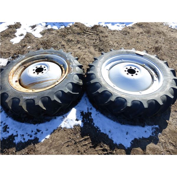 2- 11.2/10-28 tires and rims for Ford tractor (so much each x 2)