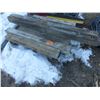 Image 1 : Misc. wood skids, Approx. 13- metal & post