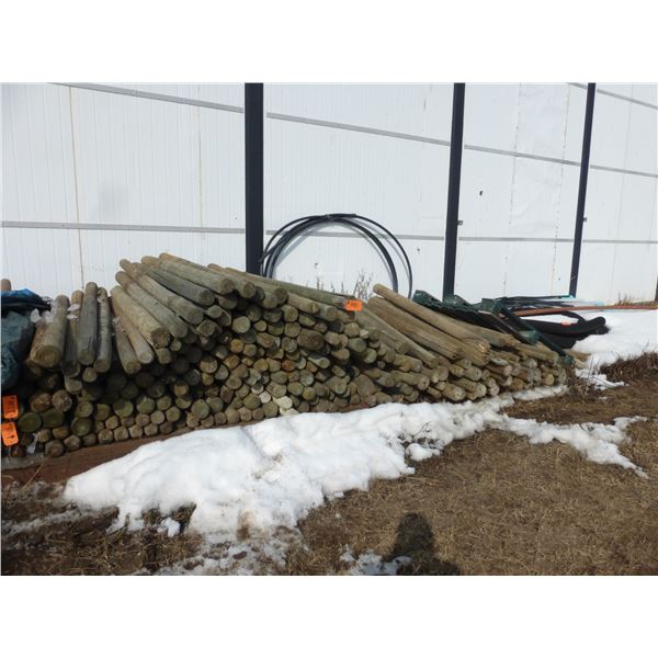 Approx. 165- 3"-5" x 7' posts (Buyer to load)