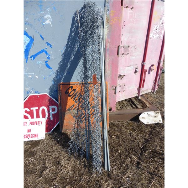 Approx. 20- chain-link tension bars