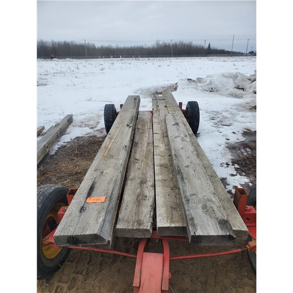 6- 3" x 10" various length planks