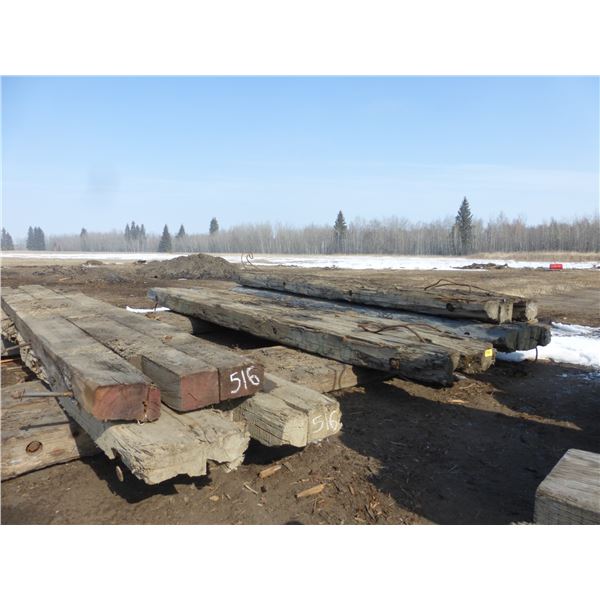 5- 4' x 20' Rig mats (so much each x 5) To be out by April 15th OR $10.00 each for loading fee, to b