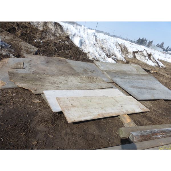 Qty of assort. Plywood