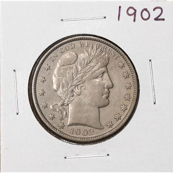 1902 Barber Half Dollar Coin