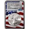 Image 1 : 2021(P) Type 1 $1 American Silver Eagle Coin NGC MS70 ER Philadelphia Emergency Issue