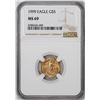 Image 1 : 1999 $5 American Gold Eagle Coin NGC MS69