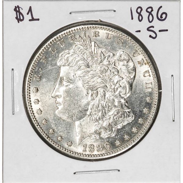 1886-S $1 Morgan Silver Dollar Coin