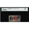 Image 1 : 1863 Fourth Issue Fifteen Cents Fractional Currency Note Fr.1271 Legacy New 61
