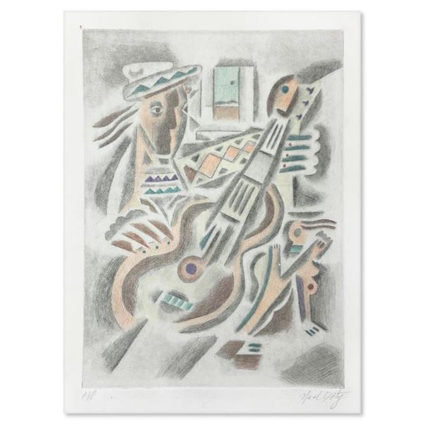 Neal Doty (1941-2016) "Homeboy" Limited Edition Mixed Media On Paper